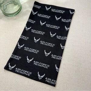 Black Air Force Reserve Neck Gaiter